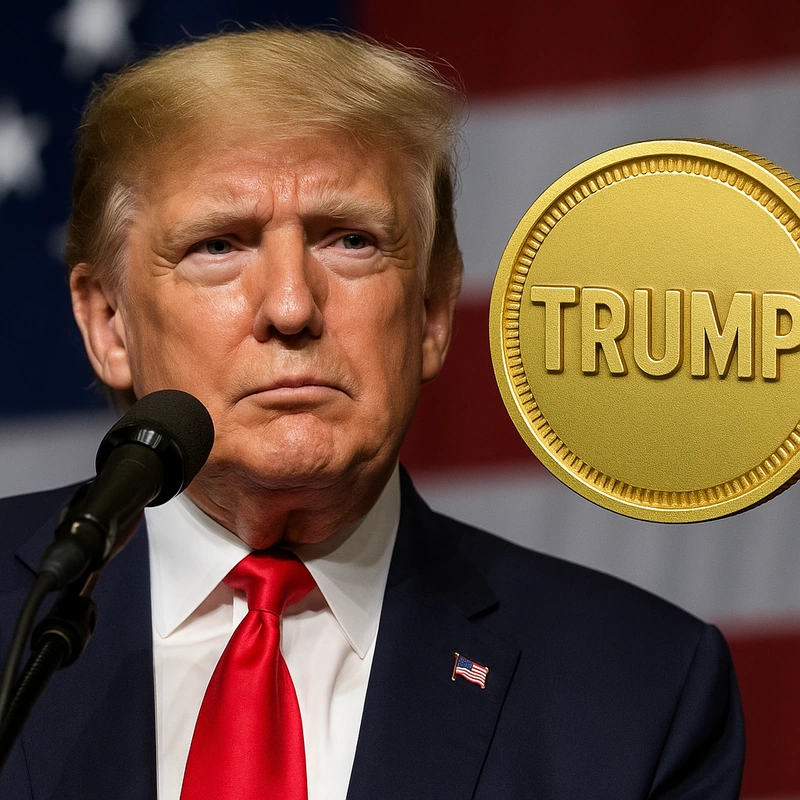 도널드 트럼프, $TRUMP 토큰으로 발생한 수익에 대해 언급